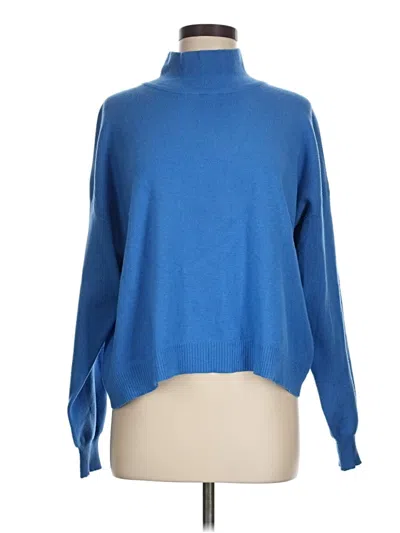 Pre-owned Vici Turtleneck Sweater In Blue