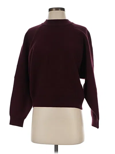 Pre-owned Vici Turtleneck Sweater In Burgundy