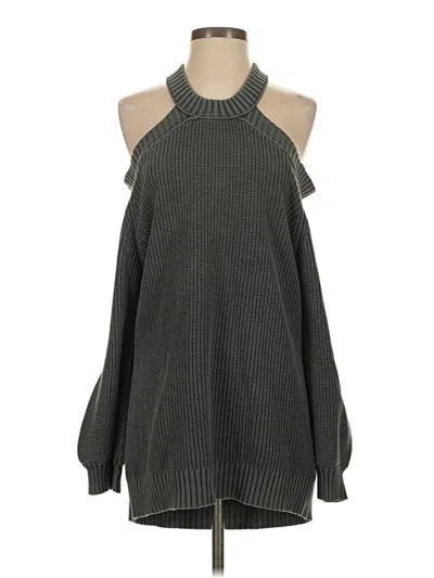 Pre-owned Vici Turtleneck Sweater In Gray