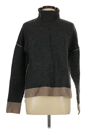 Pre-owned Vici Turtleneck Sweater In Gray