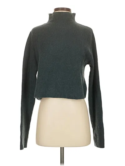 Pre-owned Vici Turtleneck Sweater In Green