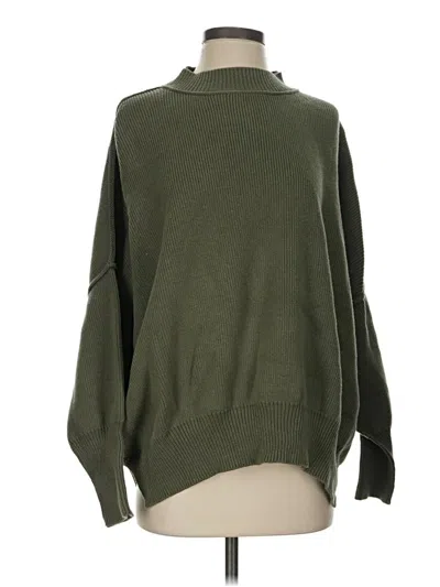Pre-owned Vici Turtleneck Sweater In Green