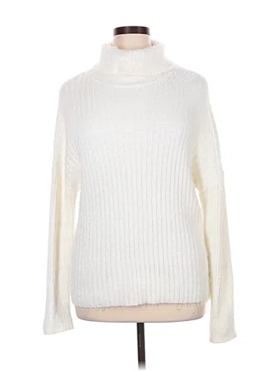 Pre-owned Vici Turtleneck Sweater In Ivory