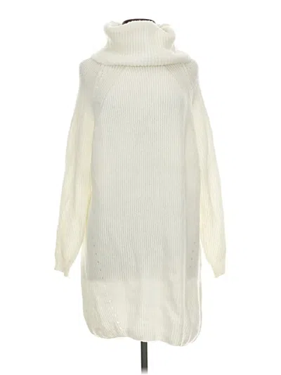 Pre-owned Vici Turtleneck Sweater In Ivory