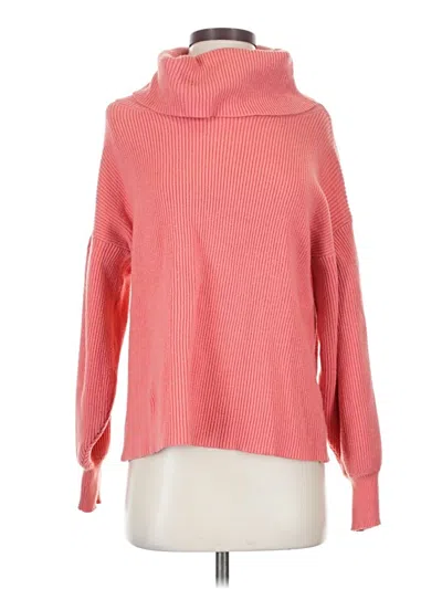 Pre-owned Vici Turtleneck Sweater In Pink