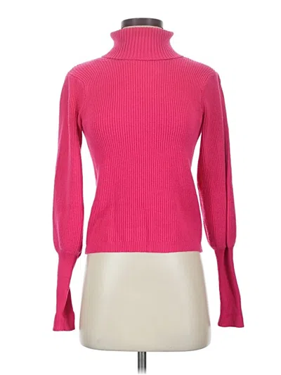 Pre-owned Vici Turtleneck Sweater In Pink