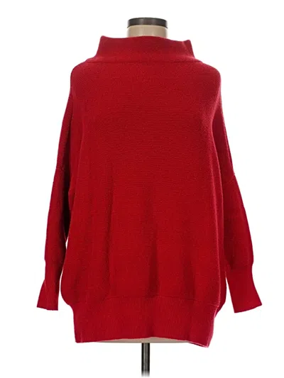 Pre-owned Vici Turtleneck Sweater In Red