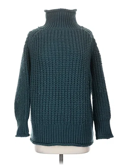 Pre-owned Vici Turtleneck Sweater In Teal