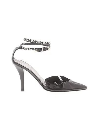 Pre-owned Vicini Heels In Black