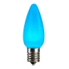 Vickerman 0.09 Watt, C9 Led, Non-dimmable Light Bulb, E17/intermediate Base In Teal