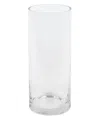 VICKERMAN 10" CLEAR CYLINDER GLASS CONTAINER. INCLUDES TWO PIECES PER SET.