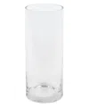 Vickerman 10" Clear Cylinder Glass Container. Includes Two Pieces Per Set. In Clear