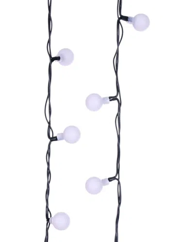 Vickerman 100 Light Multicolor Led Indoor/outdoor 8-function Cherry Light Set  With Remote Control In White