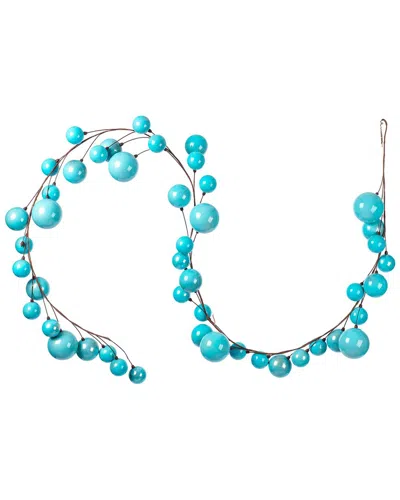 Vickerman 10ft Baby Blue Pearl Ornament Branch