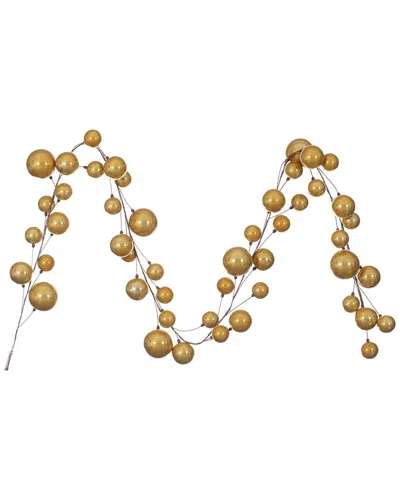 Vickerman 10ft Gold Pearl Ornament Branch