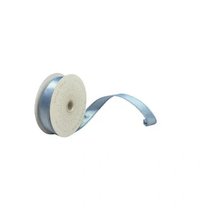 Vickerman 10yd Satin Christmas Ribbon In Periwinkle