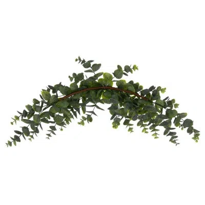 Vickerman 14 In. Faux Eucalyptus Swag In Green