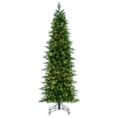 Vickerman 14'' X 56" Eagle Fraser Slim Artificial Christmas Tree, Warm White Dura-lit Led Lights