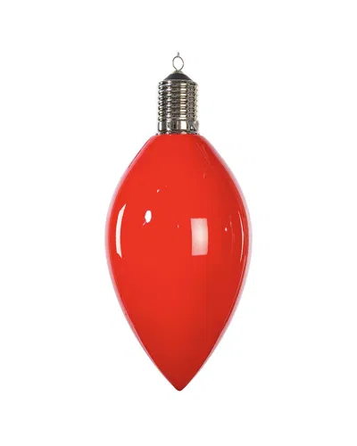 Vickerman 15.5in Red Enamel C9 Bulb Ornament