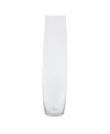 VICKERMAN 16" CLEAR TORPEDO VASE