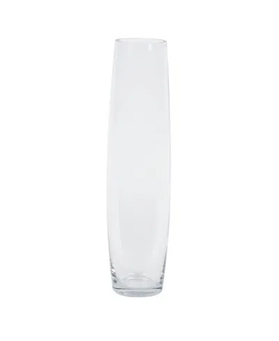 Vickerman 16" Clear Torpedo Vase In Transparent