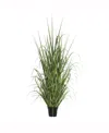 Vickerman 24" Artificial Green Potted Ryegrass X 170 In No Color