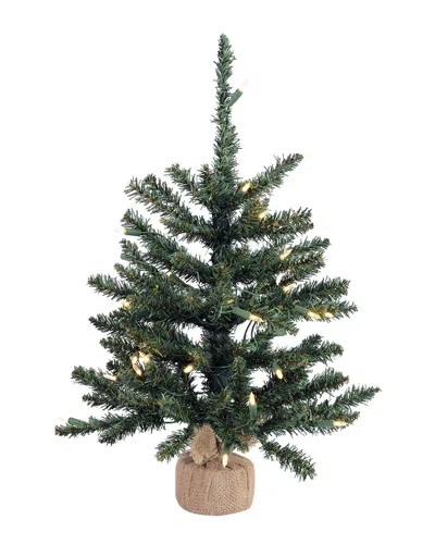 Vickerman 24in Anoka Pine Artificial Christmas Tree In Green