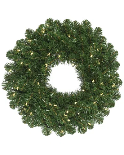 Vickerman 24in Oregon Fir Artificial Christmas Wreath In Green