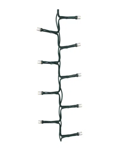 Vickerman 250-light 18ft Led 8-function Snake Light End Connecting Set In Black