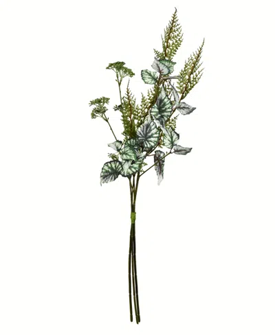 Vickerman 26" Artificial Purple Mixed Greenery Bundle, Pack Of 2