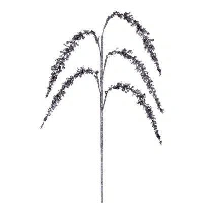 Vickerman 27" Glitter Setaria Spray In Baby Blue