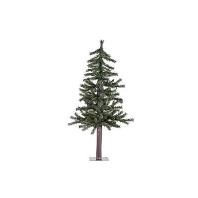 Vickerman 3' Natural Alpine Artificial Christmas Tree In Green