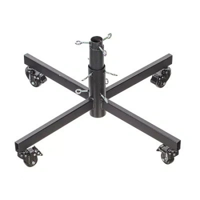 Vickerman 30" Heavy Duty Tree Stand With Wheels In Black