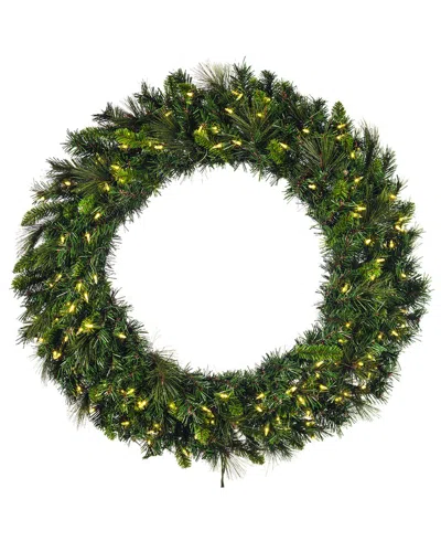 Vickerman 30in Bangor Mixed Pine Artificial Christmas Wreath In Green