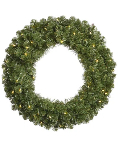 Vickerman 30in Grand Teton Artificial Christmas Wreath In Green