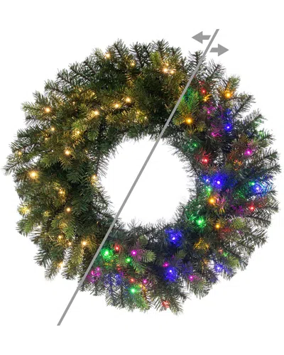 Vickerman 30in Welch Fraser Fir Artificial Pre-lit Wreath In Multi