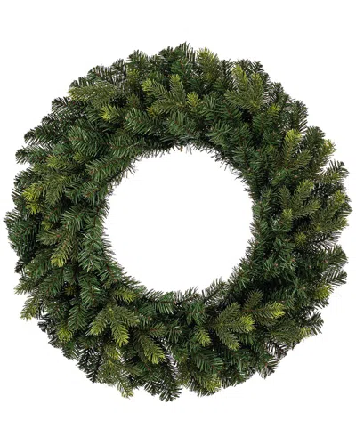 Vickerman 30in Welch Fraser Fir Artificial Unlit Wreath With 348 Realistic  Blend Of Pe/pvc Tips In Green