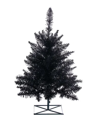 Vickerman 3ft Black Fir Artificial Christmas Tree