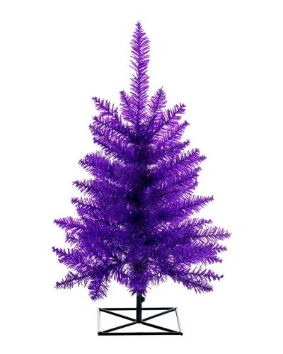 Vickerman 3ft Purple Fir Artificial Christmas Tree