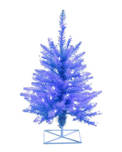Vickerman 3ft Sky Blue Fir Artificial Christmas Tree