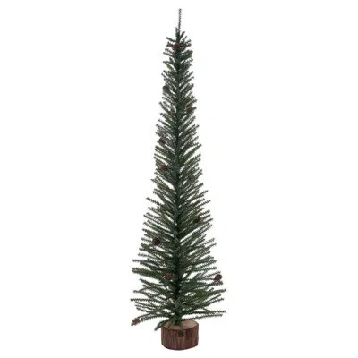 Vickerman 4' Carmel Pine Cone Artificial Christmas Tree
