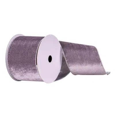 Vickerman 4" X 10 Yards Silver Ribbon