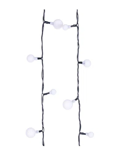 Vickerman 400 Light Multicolor Led Indoor/outdoor Three Size Cherry Light Set In Black