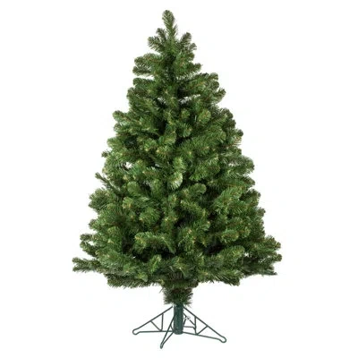 Vickerman 4.5'' X 38" Oregon Fir Outdoor Artificial Christmas Tree, Unlit