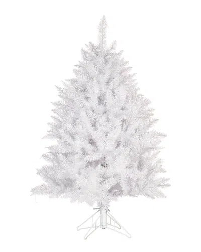 Vickerman 4.5ft Sparkle White Spruce Artificial Christmas Tree, Unlit