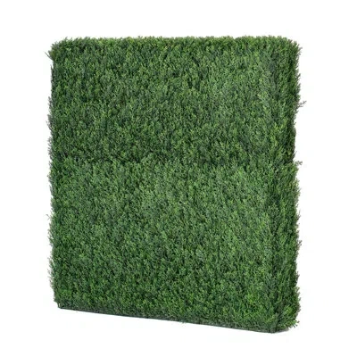 Vickerman 48" Artificial Cedar Hedge In Green;green