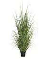 Vickerman 48" Artificial Green Potted Ryegrass In No Color