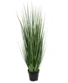 Vickerman 48" Artificial Potted Extra Full Green Grass In No Color