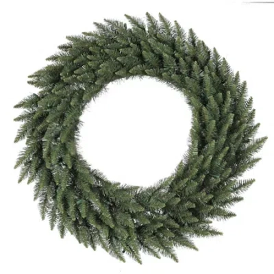 Vickerman 48" Camdon Fir Christmas Wreath Unlit" In Green