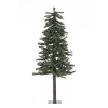 Vickerman 5' Natural Alpine Artificial Christmas Tree With Multi-colored Lights In Green